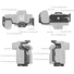 SmallRig 4978 Cage for Canon EOS R5 Mark II