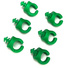 Titan 3/8"-16 Cable Management Clips (6 Pack, Green)