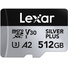 Lexar Professional 512GB SILVER PLUS microSDXC UHS-I Card