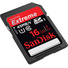 SanDisk 16GB SDHC Extreme Class 10 UHS-1 Memory Card (45Mb/s)_delete