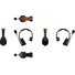 Hollyland Solidcom SE Global 5S 5-Person Full-Duplex Single-Ear Headset Intercom System (2.4 GHz)