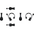 Hollyland Solidcom SE Global 5S 5-Person Full-Duplex Single-Ear Headset Intercom System (2.4 GHz)