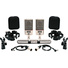 Austrian Audio OC818 Dual Set Plus Large-Diaphragm Multipattern Condenser Microphone (Pair, Silver)