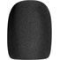 Auray WBF-BDM Foam Windscreen for Broadcast Dynamic Mics (Black)