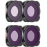 Freewell Bright Day Filter Kit for GoPro Hero13 Black (4-Pack)
