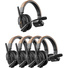 Accsoon CoMo SE Full-Duplex 2.4GHz 5 Person Wireless Intercom System (1 Host, 4 Receivers)