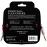 Ernie Ball Flex Straight Instrument Cable (3m, Pink)