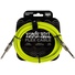Ernie Ball Flex Straight Instrument Cable (3m, Green)
