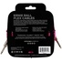Ernie Ball Flex Straight Instrument Cable (6m, Pink)