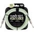 Ernie Ball Flex Straight Instrument Cable (3m, Glow in the Dark)