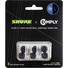 Shure 100 Series Comply Foam Sleeves for Shure Earphones (Large, 3 Pair)