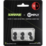Shure 100 Series Comply Foam Sleeves for Shure Earphones (Medium, 3 Pair)