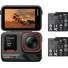 Insta360 Ace Pro 2 Action Camera Battery Bundle