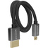 Kondor Blue High-Speed Micro-HDMI to HDMI Cable (Raven Black, 16")