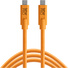 Tether Tools TetherGuard LeverLock Plate & TetherPro USB-C Cable Kit (4.5m, High-Visibility Orange)