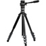 Tilta Travel Video Fluid Head with 3-Stage Carbon Fibre Tripod Legs (Space Grey)