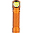 Olight Perun 3 Rechargeable Right-Angle LED Flashlight and Headband (Orange)