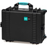 HPRC 2600 Wheeled Hard Case (With Foam, Black with Blue Handle)