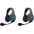 Eartec EVADE EVX2D Full-Duplex Wireless Intercom System with 2 Dual-Ear Headsets (2.4 GHz)