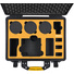 HPRC Hard Case with Foam Insert for FujiFilm GFX100 (Black)