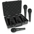 Behringer XM1800S Supercardioid Dynamic Vocal and Instrument Microphone (3-Pack)