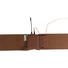Ursa Waist Strap with Small Pouch for Wireless Transmitters (Large, Caramel)