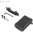 SmallRig 3498B V Mount Battery Adapter Plate (Basic Version) with Dual Rod Clamp
