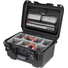 Nanuk 918 Medium Hard Case (Black, Padded Dividers & Lid Organiser)