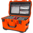 Nanuk 938 Wheeled Hard Case (Orange, Padded Dividers & Lid Organiser)