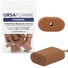 Ursa Straps Foamies for Lavalier Microphones (12-Pack, Brown)