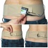 Ursa Straps Waist Sideways Pouch for Wireless Microphone Transmitters (Small, Beige)
