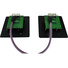 SoundTools WallCAT FX-B Wall Plate with Four XLR 3-Pin Female Connectors (Black)
