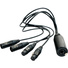 SoundTools CAT Tails Send/Receive Analog Audio over Cat/Ethernet Breakout Snake (60cm)