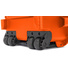 Nanuk 962 Wheeled Hard Case (Orange, With Foam)