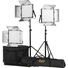 Ikan Lyra 1 x 1 Bi-Color 3-Point Soft Panel LED Light Kit