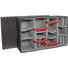 Nanuk 963 Wheeled Hard Case (Black, Padded Dividers & Lid Organiser)