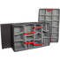 Nanuk 965 Wheeled Hard Case (Black, Padded Dividers & Lid Organiser)