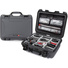 Nanuk 920 Medium Hard Case (Graphite, Padded Dividers & Lid Organiser)