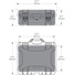 Nanuk 920 Medium Hard Case (Graphite, Padded Dividers & Lid Organiser)