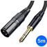 Titan Balanced 1/4" Stereo Jack to XLR Male Cable (5m)