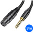 Titan Balanced 1/4" Stereo Jack to XLR Female Cable (3m)