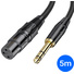 Titan Balanced 1/4" Stereo Jack to XLR Female Cable (5m)