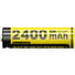 Nitecore NH2400 2400mAh USB-C Rechargeable AA Battery (4-Pack)