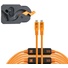 Tether Tools TetherPro Optima 10G Straight LeverLock and Cable Kit (9.2m, Hi-Visibility Orange)
