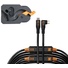 Tether Tools TetherPro Optima 10G Straight to Right Angle LeverLock and Cable Kit (9.2m, Black)