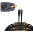 Tether Tools TetherPro Optima 10G Straight LeverLock and Cable Kit (9.2m, Black)