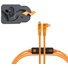 Tether Tools Optima 10G Straight to Right-Angle LeverLock and Cable Kit (4.6m, Hi-Visibility Orange)