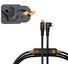 Tether Tools TetherPro Optima 10G Straight to Right Angle LeverLock and Cable Kit (4.6m, Black)