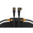 Tether Tools TetherPro Optima 10G Straight to Right Angle LeverLock and Cable Kit (4.6m, Black)