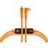 Tether Tools TetherPro Optima 10G USB-C Straight to Right Angle Cable (4.6m, Hi-Visibility Orange)